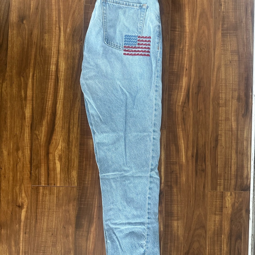 Old Navy Light Blue Jeans with Flag Detail